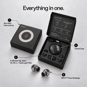 MYUT THREE. Sleep Earplugs