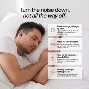 MYUT THREE. Sleep Earplugs